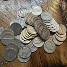 Roll of 50 - 90% Silver Mercury Dimes Mixed Dates