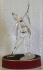 Swarovski 1999 Masquerade Pierrot Society Clown Figurine COA Box Plaque & Stand — photo 6
