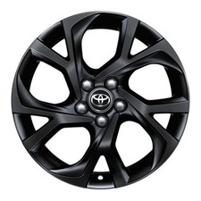 Genuine Toyota Alloy Wheel 18" Black Matte Service Replacement PW45710003YB