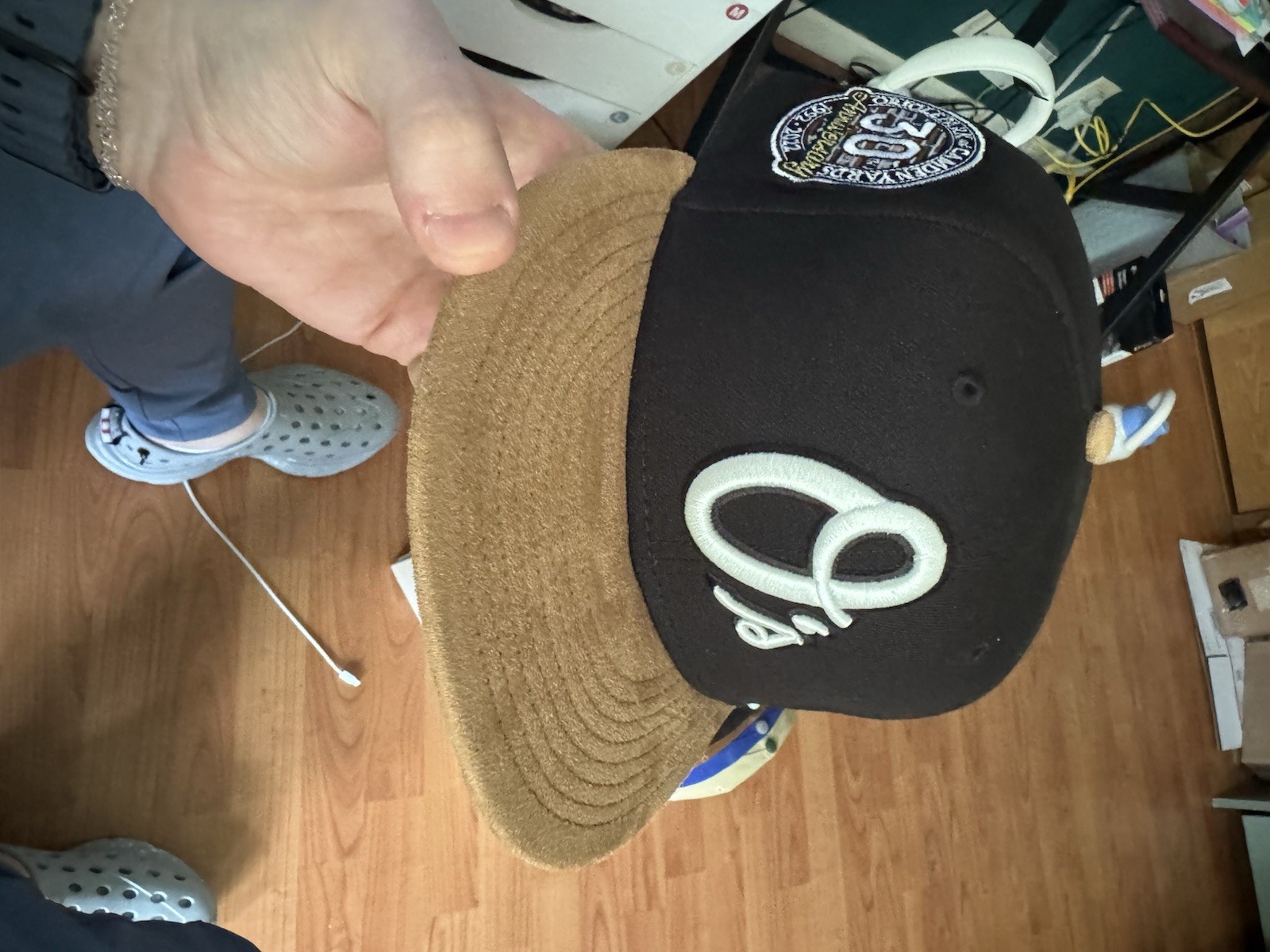 New Era Balitimore Orioles 59Fifty Fitted 7 1/8 Not Hatclub Or Myfitteds