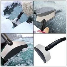 2Pcs Car Ice Scraper Snow Shovel Winter Windshield Defrosting Removal Tool