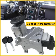 Ignition Lock Cylinder Switch & Housing for 2003-2007 Chevrolet GMC Cadillac H2