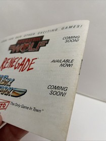 Bubble Bobble Nintendo NES solo manuale istruzioni verr&agrave; spedito in scatola