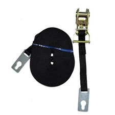 Brumleve Center Ridge Strap Kit with Ratchet/ Keyhole Plates 1 inch x 46 feet