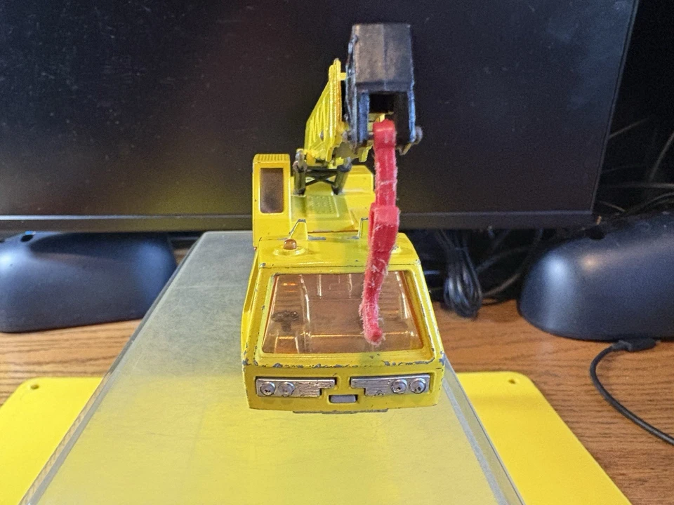 Vintage 74 Matchbox SuperKings Lesney K-12 Hercules Guindaste Móvel Usado Bom Estado - Imagem 2 de 4