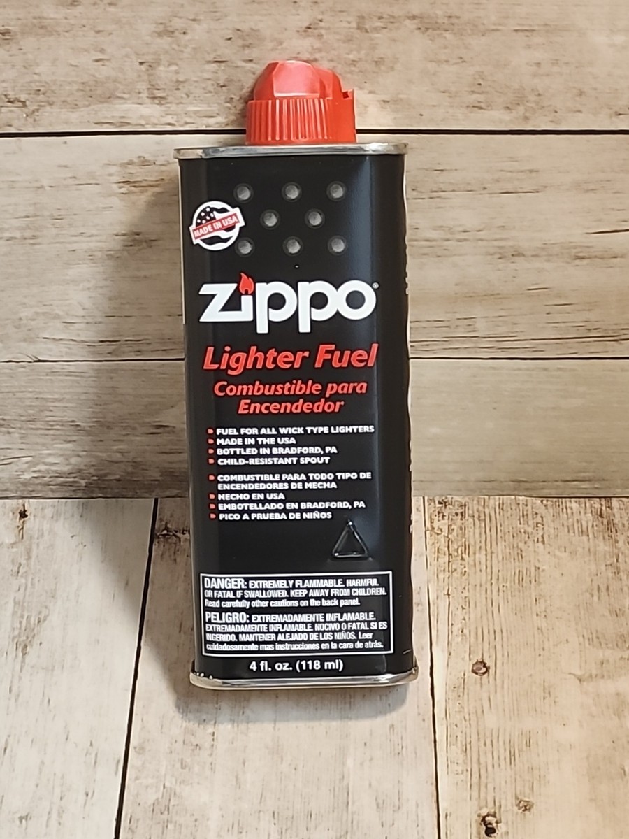 Genuine Zippo 4oz 118ml Fuel Fluid for All Zippo Lighters | eBay