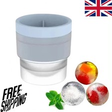 Silicone Ice Ball Maker Whisky Trending Ice Cube Tray Mould with Lid
