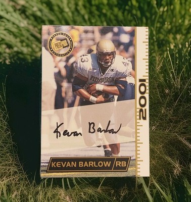 2001 Press Pass Rookie Auto Kevan Barlow NFL Football San Francisco 49ers