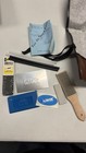 Vintage Kwik Ski Base Repair Running P Tex Rods Brush Scraper Instructions Pouch