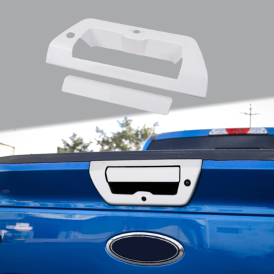 Oxford White Tailgate Handle COVER Trim For 2015 2016 2017 FORD