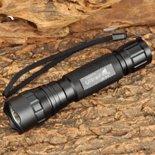 Ultra Fire WF-501B 10W 6500K LED 1200LM Single Mode Portable Flashlight CR123A