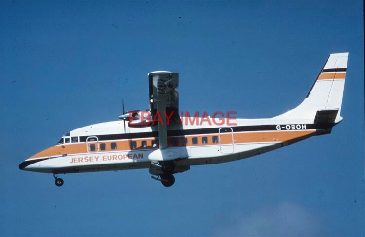 PHOTO JERSEY EUROPEAN AIRWAYS SHORT 360 G-OBOH AT GATWICK 6-87