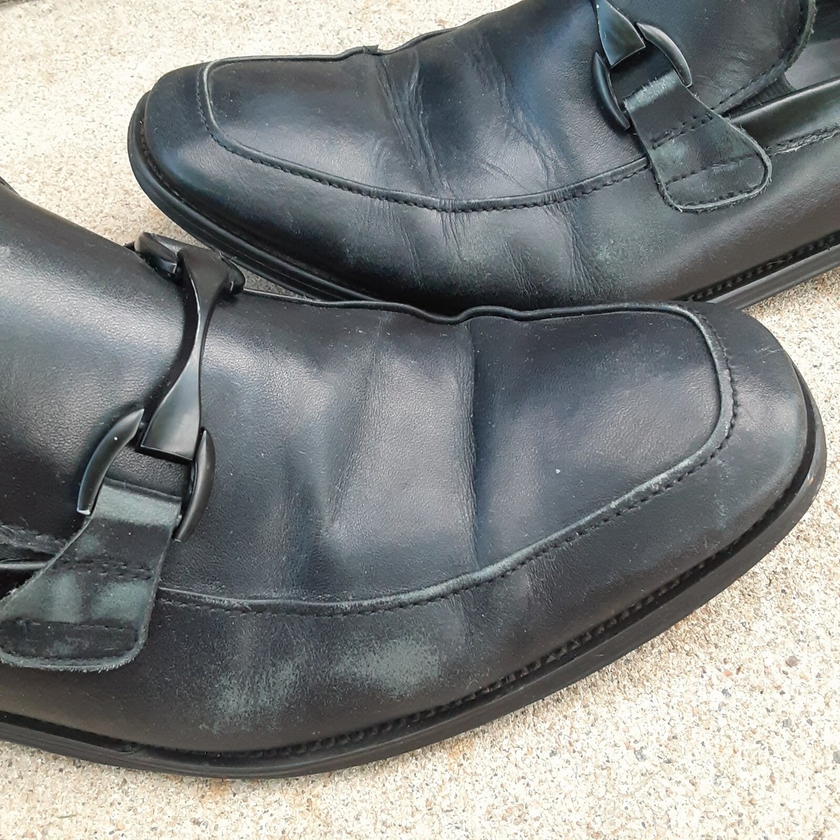 Kenneth Cole Reaction Leather Slip On Loafers Men