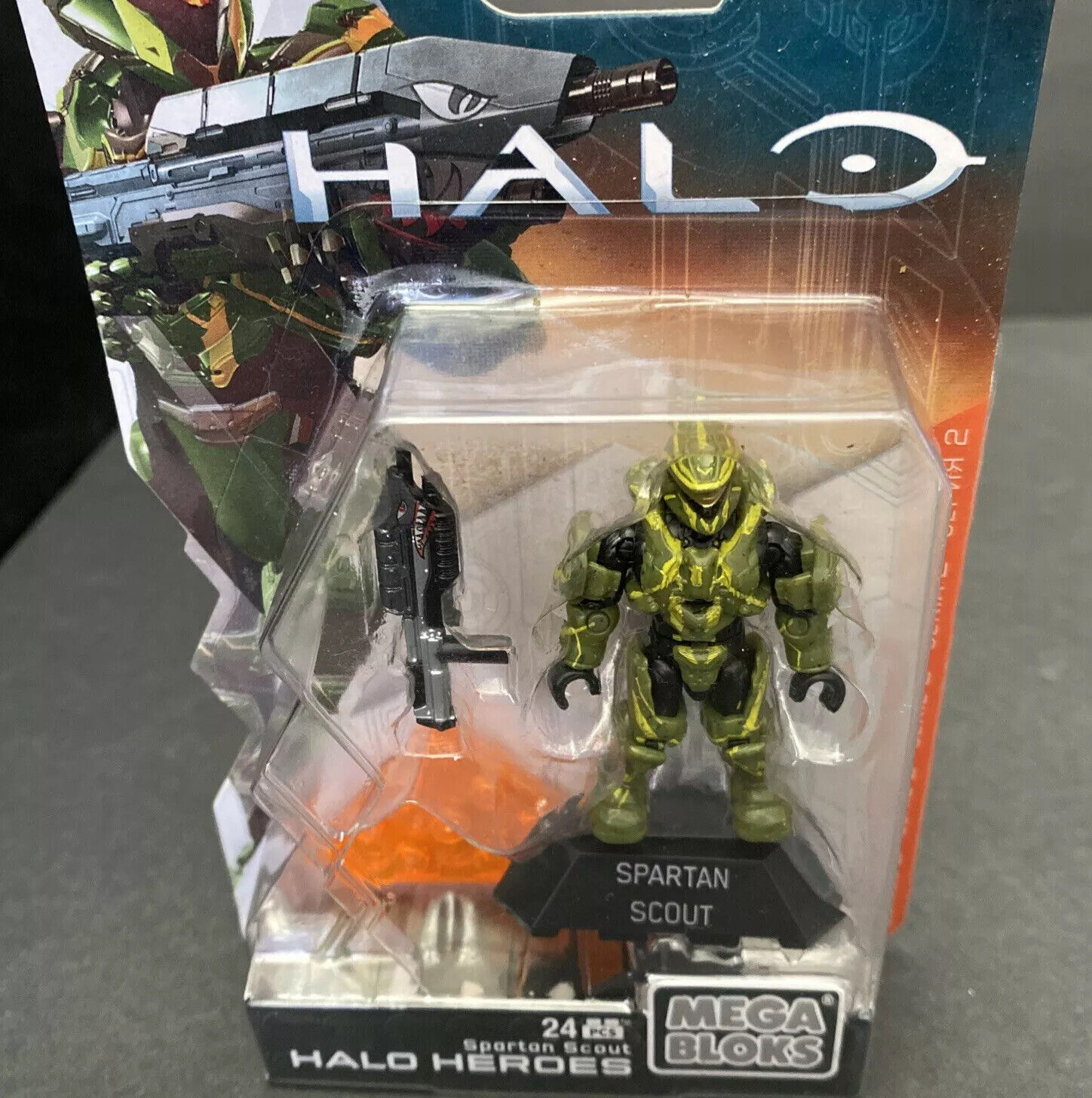 Mega Bloks Halo Heroes Series 2 Spartan Scout Mini Figure - ToyWiz