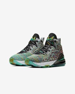 lebron shoes womens green