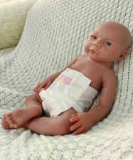 3kg Full Body Silicone Reborn Baby Dolls Size 45cm Newborn Dolls Brown Skin#GIRL