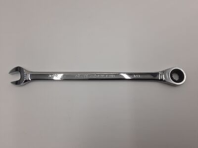 Blackhawk BW-1310 Full Polish XL Combination Non-Reversible Ratcheting Wrench -