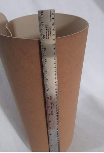 Tan Rectangular Vinyl PVC Working Surface Table Cover Padding 15.75x 31.5 inches - Picture 8 of 17