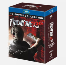Friday the 13th 12 Horror Movies Series Collection 12 Disc BD Film All Region