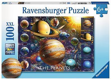 Ravensburger The Planets Jigsaw Puzzle with Extra Large Pieces - 100 Pieces - Image 5
