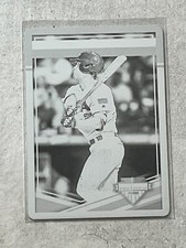2018 USA Baseball Stars & Stripes Johnny Aiello Printing Plate Black 1/1 One One