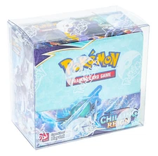 Pokemon Booster Box Protector Case – UV & Scratch-Resistant .50mm Thick