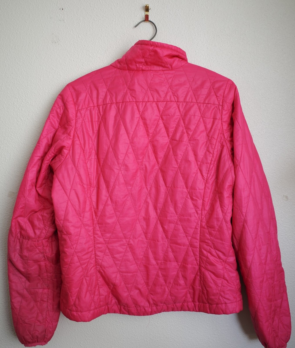 Patagonia Nano Puff Jacket Women's Small Pink Quilted Lightweight