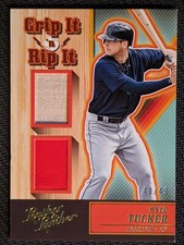 Kyle Tucker DUAL RELIC RC Grip It 'n Rip It #ed 49/49! 2019 Leather & Lumber!