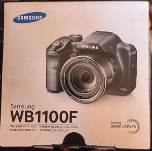 Samsung WB Series WB1100F 16.2MP Digital Camera - Black