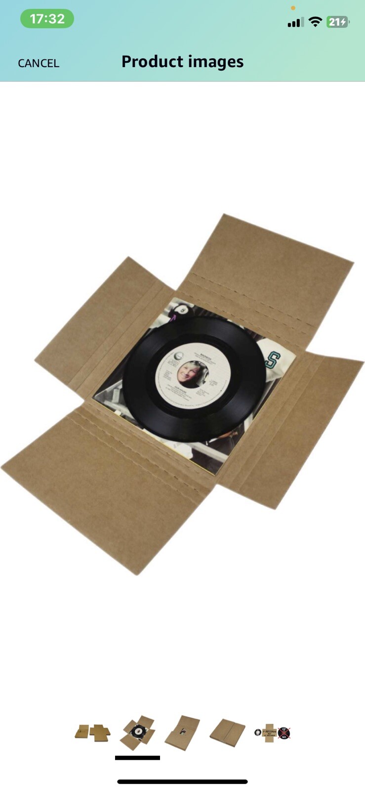 Valuemailers VM.100.742.WHITE 7 x 4 x 2 in Mailer Packing Boxes 100