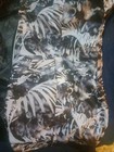Body Glove Womens S  Hooded Jacket Tropical Print Black White — photo 8