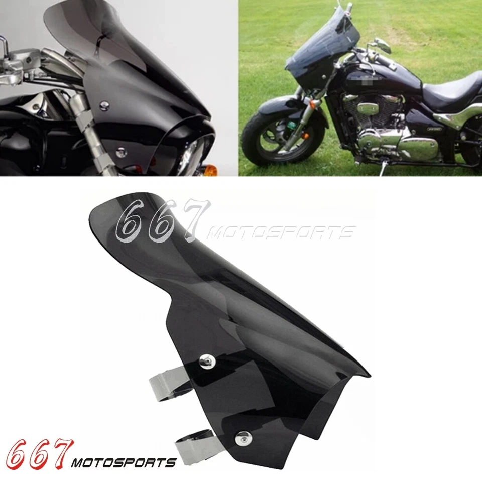 Parabrisas deportivo para Suzuki Boulevard M109R Boss M109RZ M109R2 VZR1800 2006-2020 Foto 3 de 4
