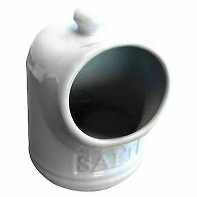 Fox Run Porcelain Salt & Pepper Shakers & Mills