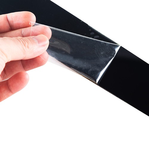 Fit For Ford Fiesta 2009-2015 4PCS Black Sticker Window Pillar Posts Cover Trim - Picture 4 of 14