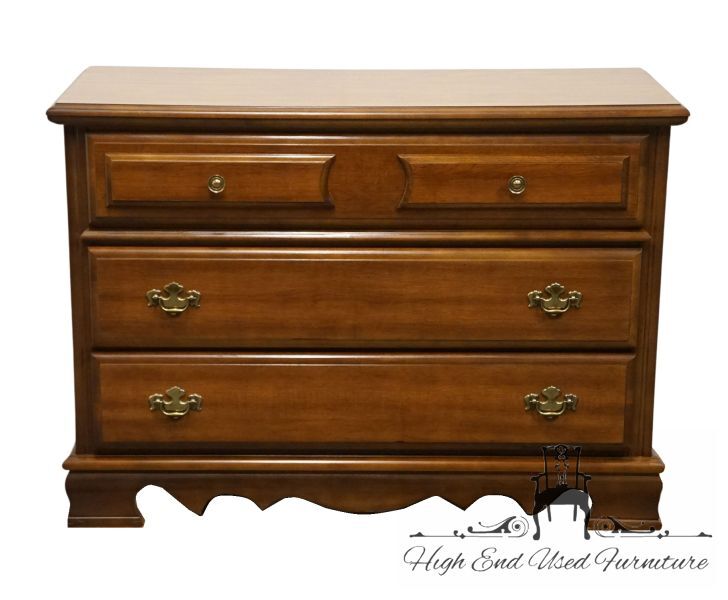 BASSETT FURNITURE Solid Hard Rock Maple Colonial Early