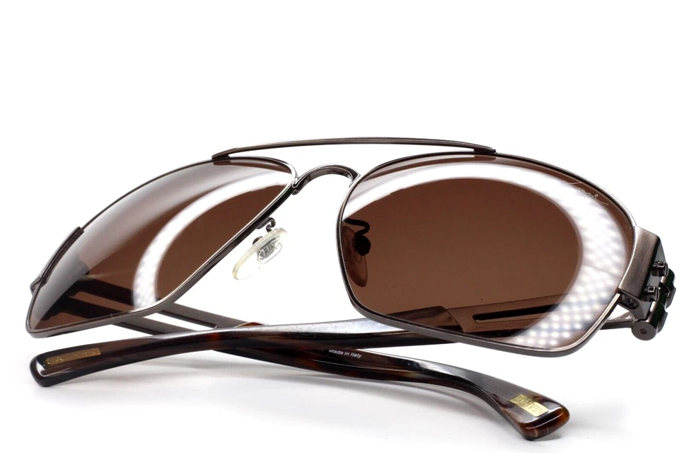 Gafas de sol Lanvin SLN002 K20 marrón bronce degradado lujo Italia 60-15-140 mm Foto 4 de 4