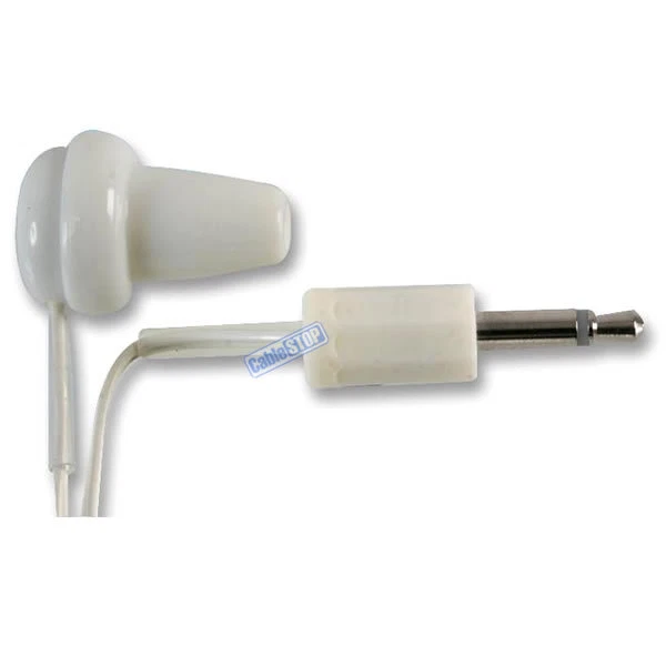 CABLESTOP 3,5 mm Mono Klinke Magnetische Hörmuschel Kopfhörer 8 Ohm - 1 M