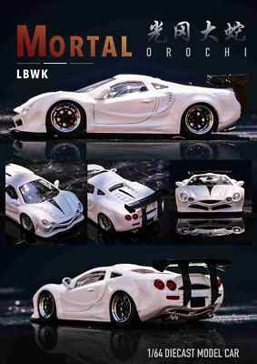 1/64 Mortal MITSUOKA Orochi LBWK Diecast Toy Car Model Collection