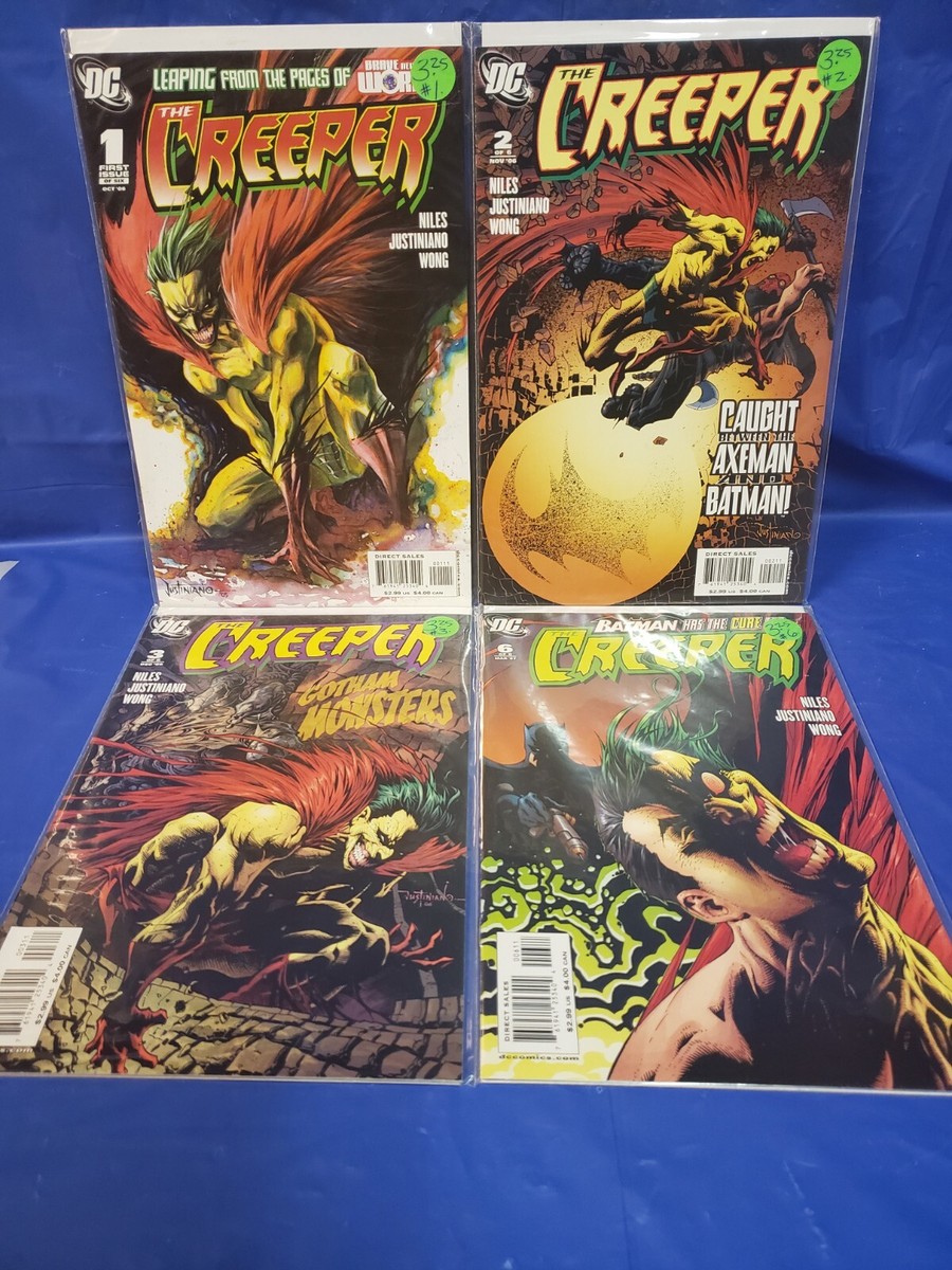 The Creeper COMIC LOT of 4 DC 2006 #'s 1, 2, 3, 6 | eBay