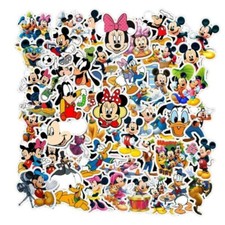 Mickey Mouse And Friends Themed Set of 50 Assorted Stickers Decal Set