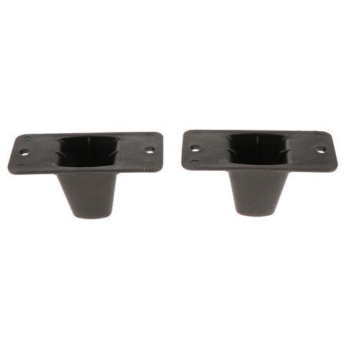 Maxtonser Gepäckfüße 1 Paar - Kunststoff Stützfüße Mit Nieten Für Koffer