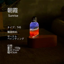 EP LIGHT Handmade Resin LED Light Bulbs Flame Light Bulbs Creative Lighting Gift