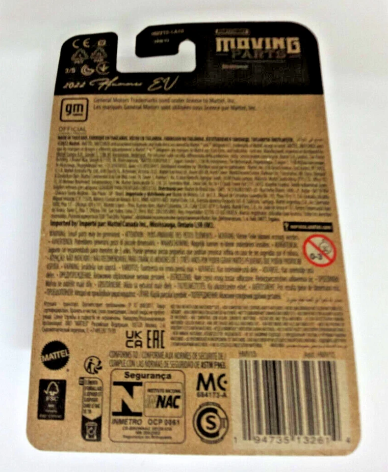 Matchbox - Hummer EV Pick-Up - Parti Mobili - Edizione Speciale 70 Anni - HMV15 - Immagine 2 di 2