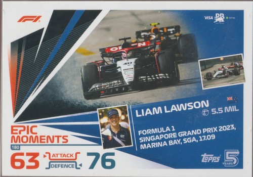 TURBO ATTAX - CARTAS COLECCIONABLES F1 2024 - TARJETAS BASE 1-250 - TÚ ELIGES - P&P GRATIS REINO UNIDO - Imagen 165 de 231