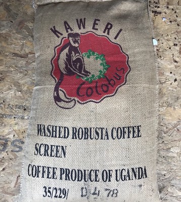 UGANDA KAWERI COLOBAS grün/roh 100% Robusta Kaffeebohnen für die Hausröstung