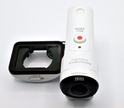 Sony FDR-X3000R 4K Action Camcorder with Live-View Remote - White
