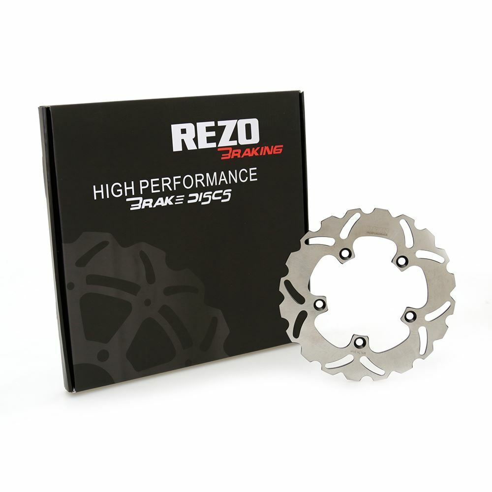 Rezo Wavy Stainless Rear Brake Rotor Disc for Aprilia RSV 1000 Tuono 06-10