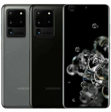 Samsung Galaxy S20 Ultra 5G SM-G988U Unlocked 128GB 512GB 6.9" Large Screen Good