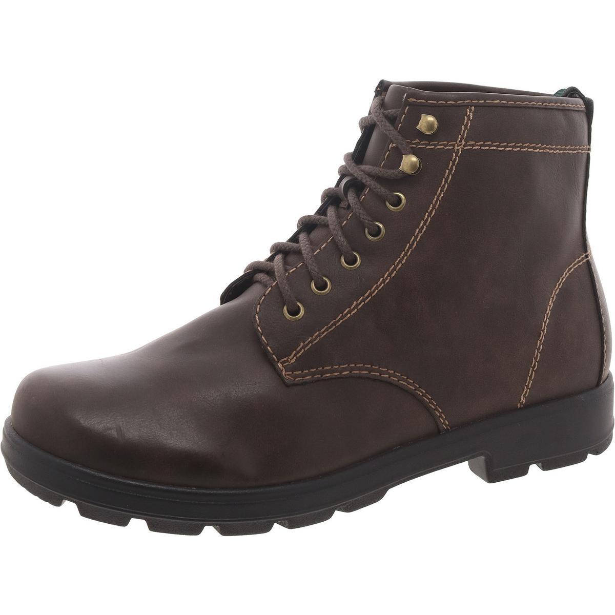 Мужские зимние ботинки Eastland Hugo Brown до щиколотки 12 Medium D BHFO 6944 13090₽