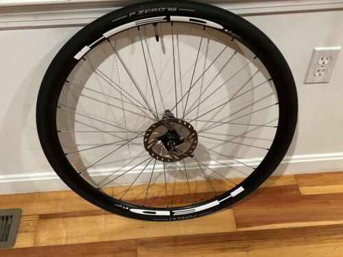 2024 700c HEDTomcat Rear Wheel. Centerlock Disc. 11 Sp.QR. PZero Tubeless Race